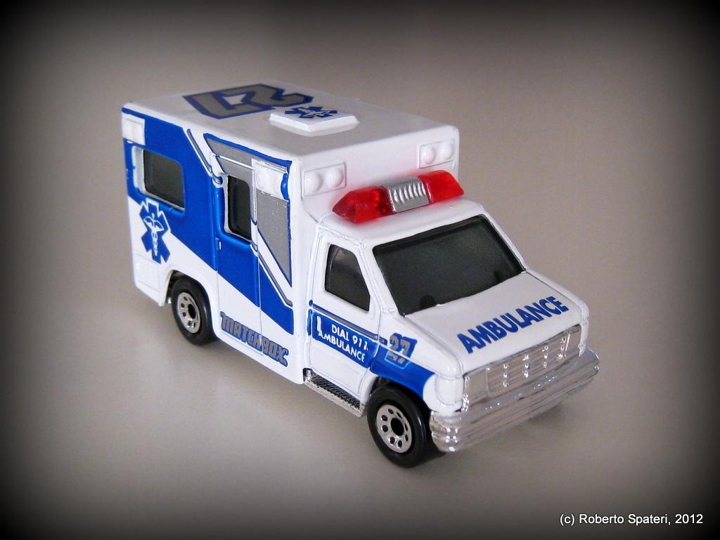 Matchbox  Ambulance (n.)